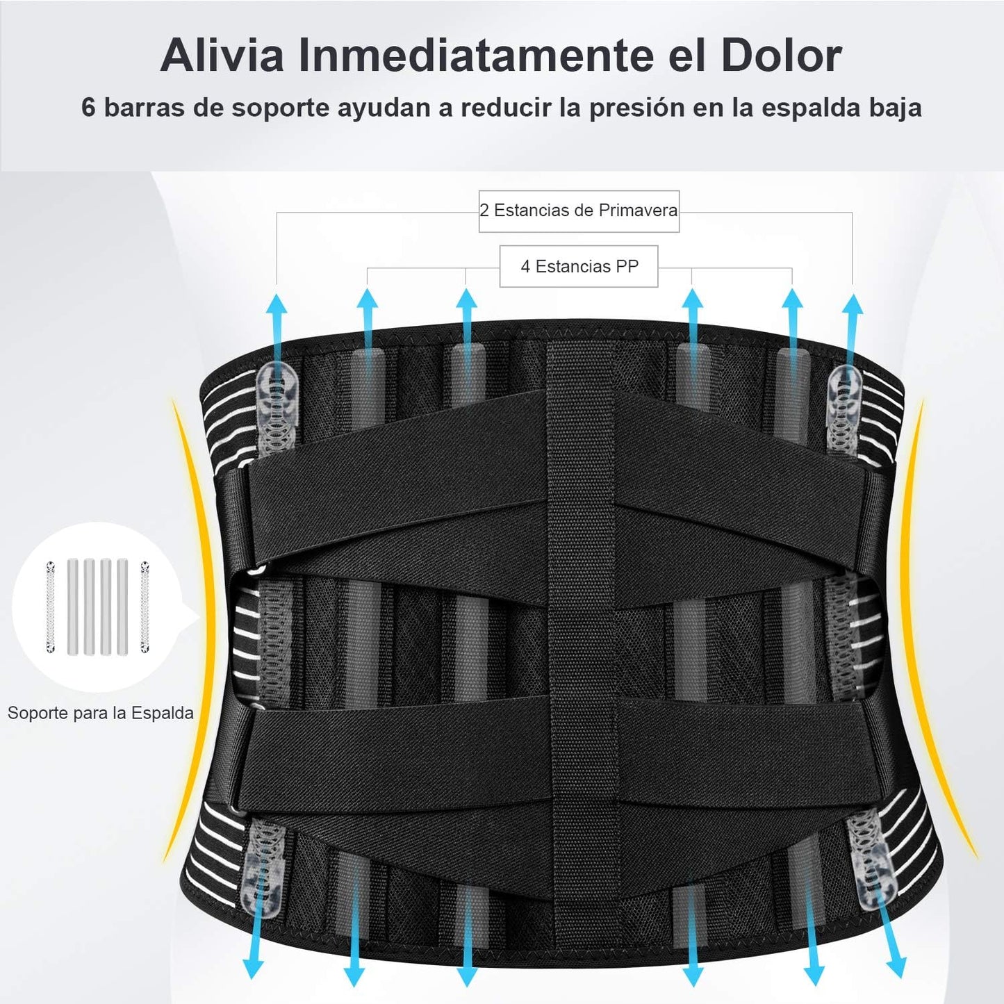 Faja Lumbar de Soporte Premium