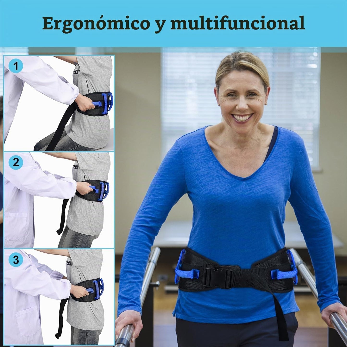 Cinturón de Movilidad y Soporte Lumbar